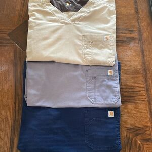 Carhartt Men’s Scrub shirts size medium